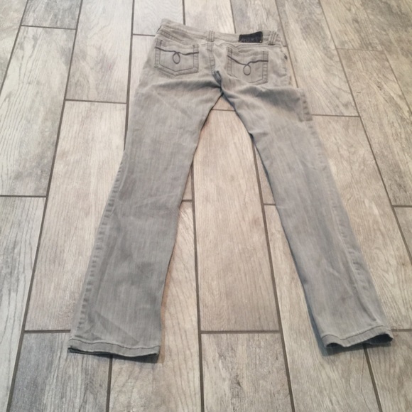 Roxy women’s Juniors gray jeans size 7 - Picture 2 of 13